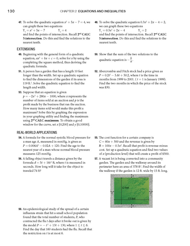 Algebra and Trigonometry - Front Matter 148